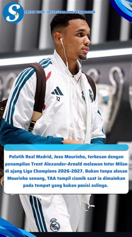 Pujian Jose Mourinho buat Trent Alexander-Arnold