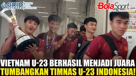 Suasana Pemain Timnas U-23 Vietnam Meninggalkan Stadion Gelora Bung Karno!
