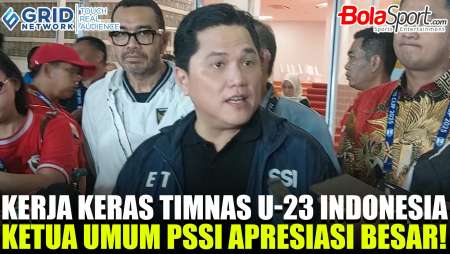 Kata Erick Thohir Usai Timnas U-23 Indonesia Hajar Thailand dan Lolos ke Final ASEAN Cup U-23 2025