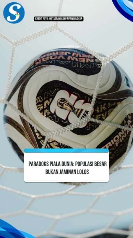 Punya Penduduk Banyak Bukan Jaminan Lolos ke Piala Dunia