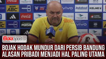 Penjelasan Bojan Hodak setelah Tolak Perpanjang Kontrak Bersama Persib