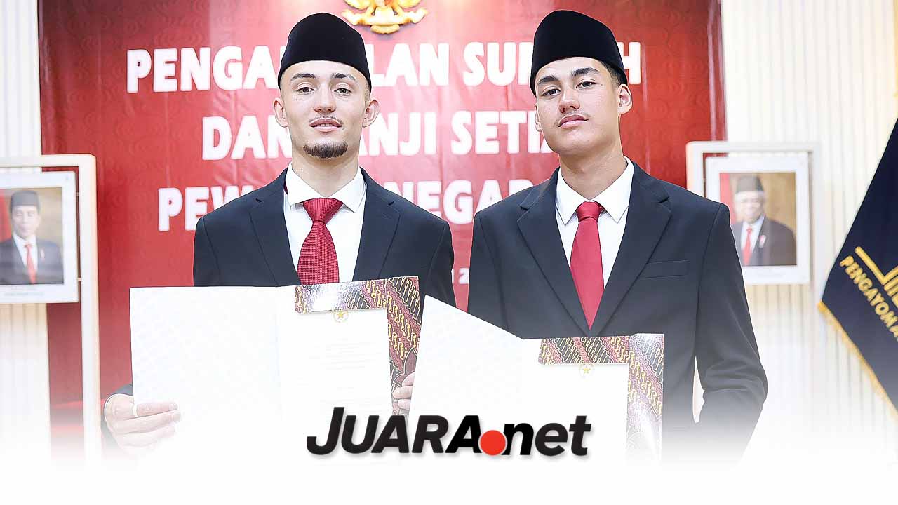 Resmi! Dua Pemain Keturunan Jadi WNI, Bisa Bela Timnas Indonesia