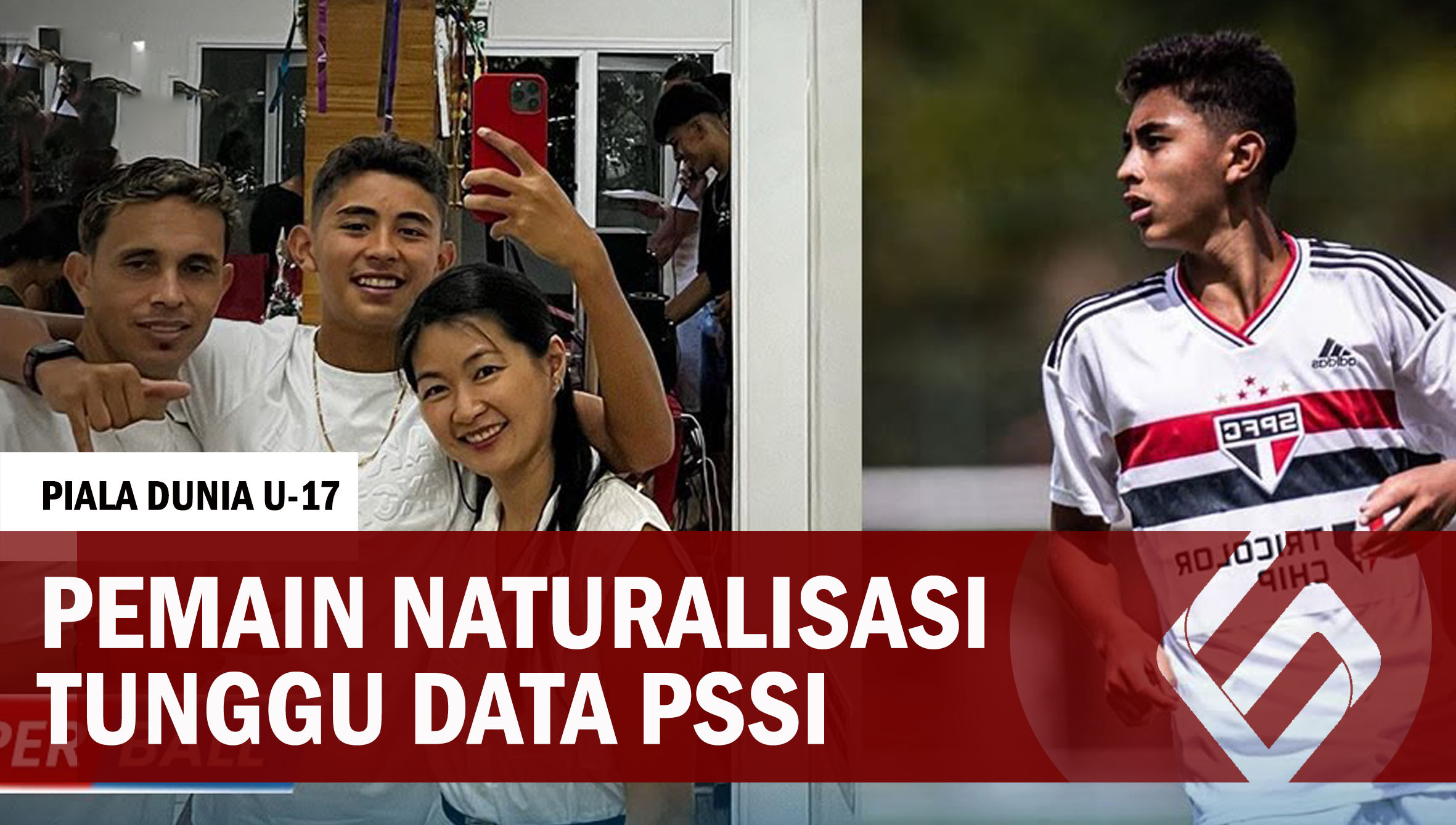 SABAR, SOAL PEMAIN NATURALISASI UNTUK TIMNAS U-17 INDONESIA TUNGGU DATA DARI PSSI