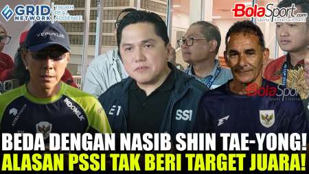 Singgung Shin Tae-yong, Erick Thohir Tegaskan Tak Ada Ultimatum untuk Gerald Vanenburg Juara